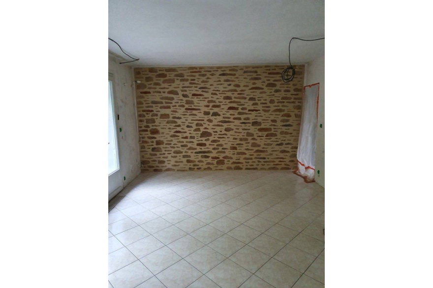 Mur terminé